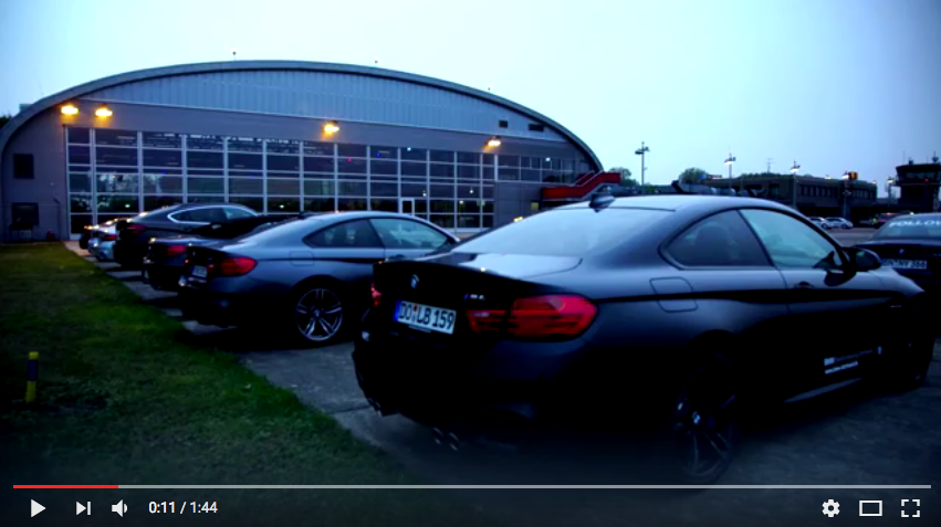 Rollbahn als Teststrecke